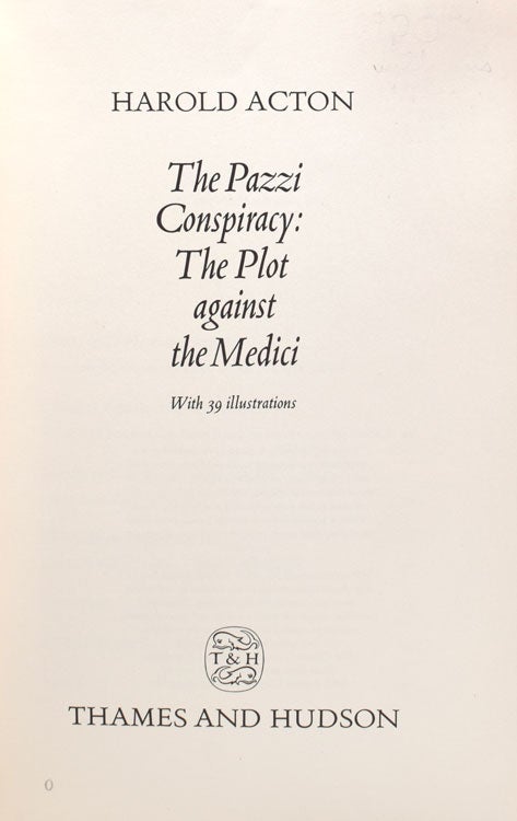 The Pazzi Conspiracy: The Plot Against the Medici