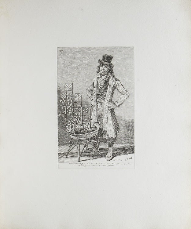 Etchings of Remarkable Beggars Itinerant Traders and Other Persons of Notoriety in London and Environs