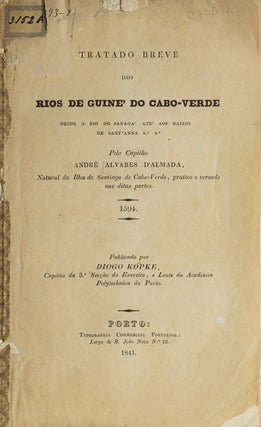 Item #236249 Tratado Breve dos Rios de Guine do Cabo-Verde ... 1594. Guinea, André Alvares...