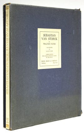 Item #236358 Sebastian Van Storck. Alastair, Walter Pater