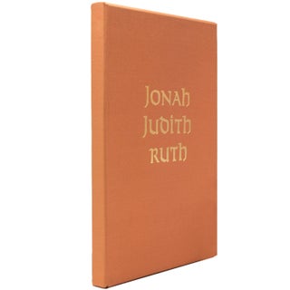 Item #236405 Jonah Judith Ruth. Allen Press