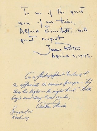 Item #237087 Autograph Note, signed ("Arthur Miller") and dated ("June 21/75, Roxbury") to Alfred...