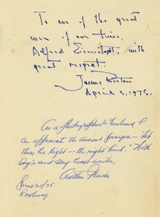 Item #237087 Autograph Note, signed ("Arthur Miller") and dated ("June 21/75,...