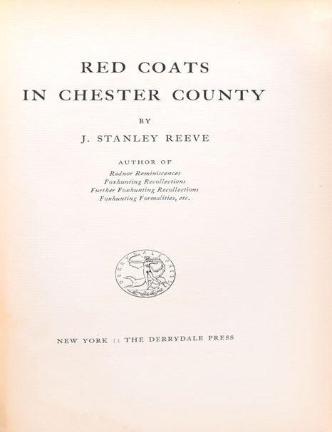 Red Coats in Chester County
