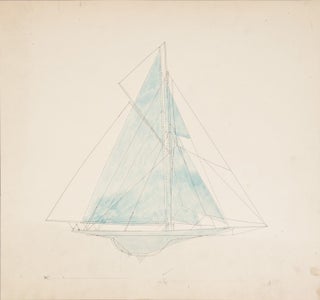 Item #237214 Original drawings for "Men Against the Rule": three comparative diagrams...