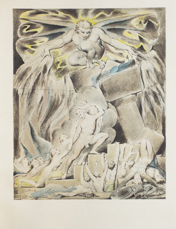 Illustrations of the Book of Job. Introduction by Laurence Binyon and Geoffrey Keynes