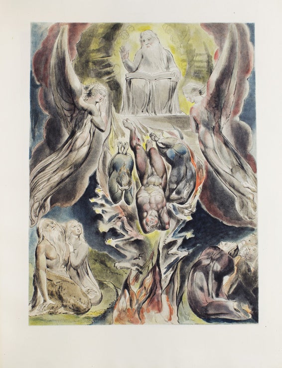 Illustrations of the Book of Job. Introduction by Laurence Binyon and Geoffrey Keynes