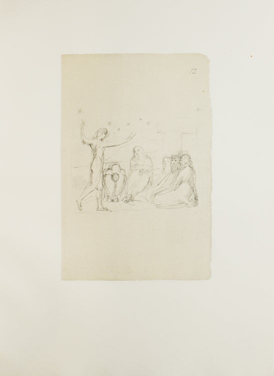 Illustrations of the Book of Job. Introduction by Laurence Binyon and Geoffrey Keynes