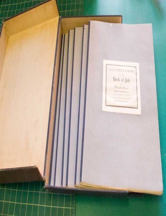 Illustrations of the Book of Job. Introduction by Laurence Binyon and Geoffrey Keynes