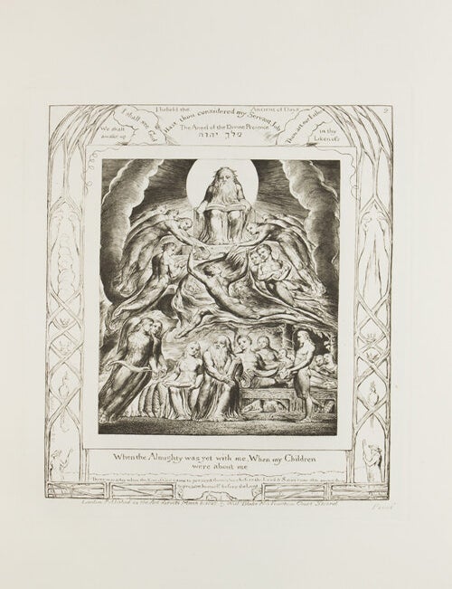 Illustrations of the Book of Job. Introduction by Laurence Binyon and Geoffrey Keynes