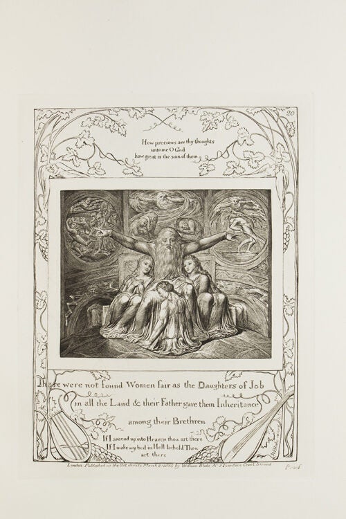 Illustrations of the Book of Job. Introduction by Laurence Binyon and Geoffrey Keynes