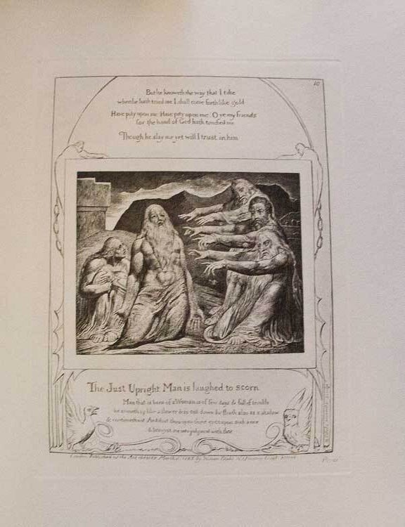 Illustrations of the Book of Job. Introduction by Laurence Binyon and Geoffrey Keynes