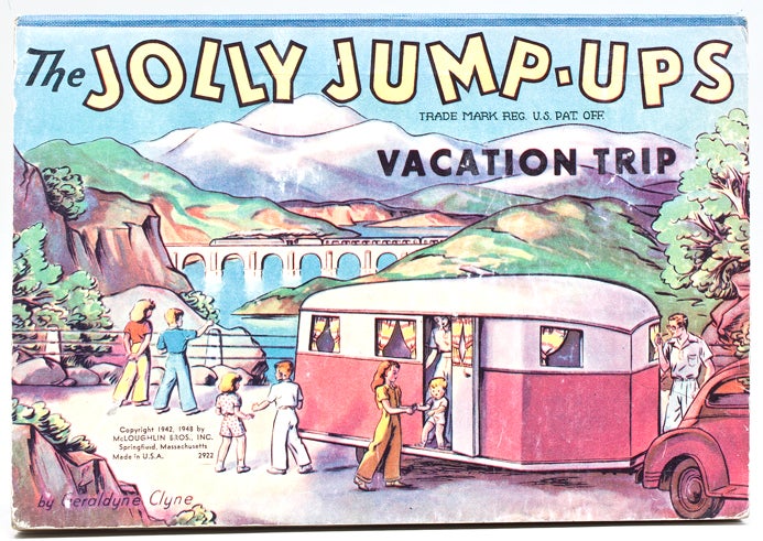 Item #237516 The Jolly Jump-Ups: Vacation Trip. Geraldyne Clyne.