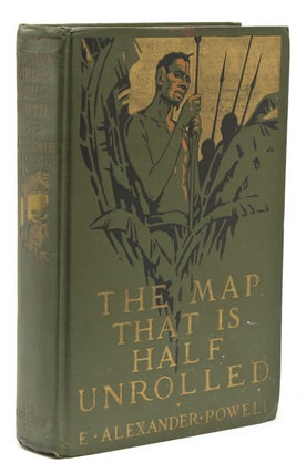 Item #237525 The Map that is Half Unrolled: Equatorial Africa From the Indian Ocean to the...