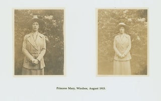 Item #237831 Group of 24 snapshot, silver prints, probably taken by the Prince of Wales. Edward...