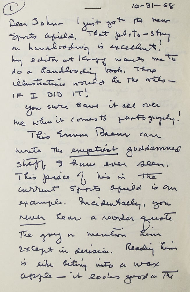 15 Autograph & Typed Letters, signed, all to Jack Robson often with carbons of Robson's letters