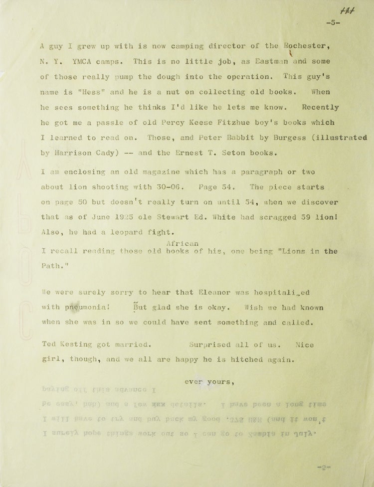 15 Autograph & Typed Letters, signed, all to Jack Robson often with carbons of Robson's letters