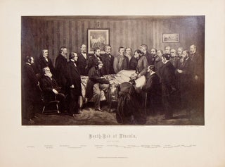 Item #238120 Death-Bed of Lincoln, April 15, 1865. Abraham Lincoln, John Littlefield