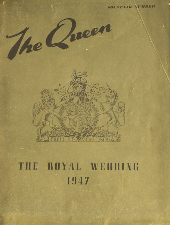 Special Issues for the Royal Marriage of Princess Elizabeth & Prince Philip and Royal Silver Wedding of George VII and Queen Mary of: The Sketch, the Royal Wedding Issue; Illustrated, the Royal Wedding; The Queen, The Royal Wedding 1947, Souvenir Number; Picture Post, Wedding Preview; the Sphere, The Royal Marriage Number; Country Life, Royal Wedding Number & The Queen, the Royal Silver Wedding Issue; the Sphere, Silver Wedding & The Illustrated London News, Royal Silver Wedding Number
