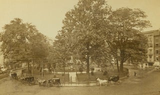 Item #238478 Photograph of Bowling Green, New York City. Rockwood, George