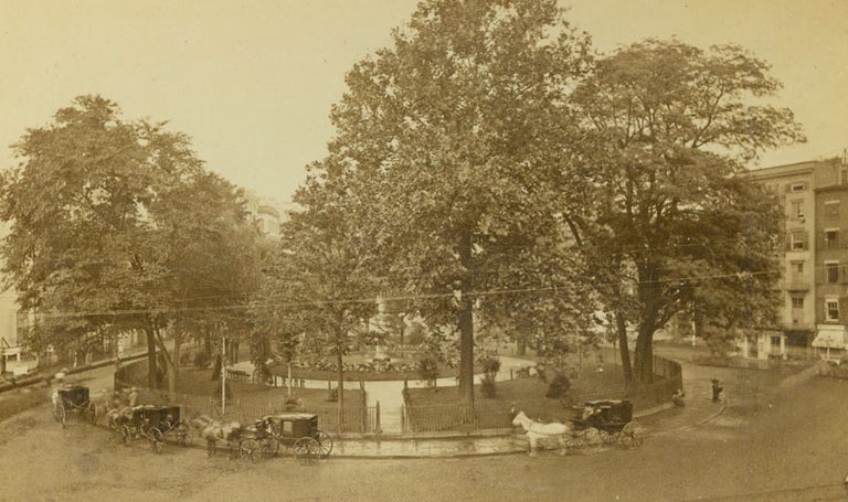 Item #238478 Photograph of Bowling Green, New York City. Rockwood, George.
