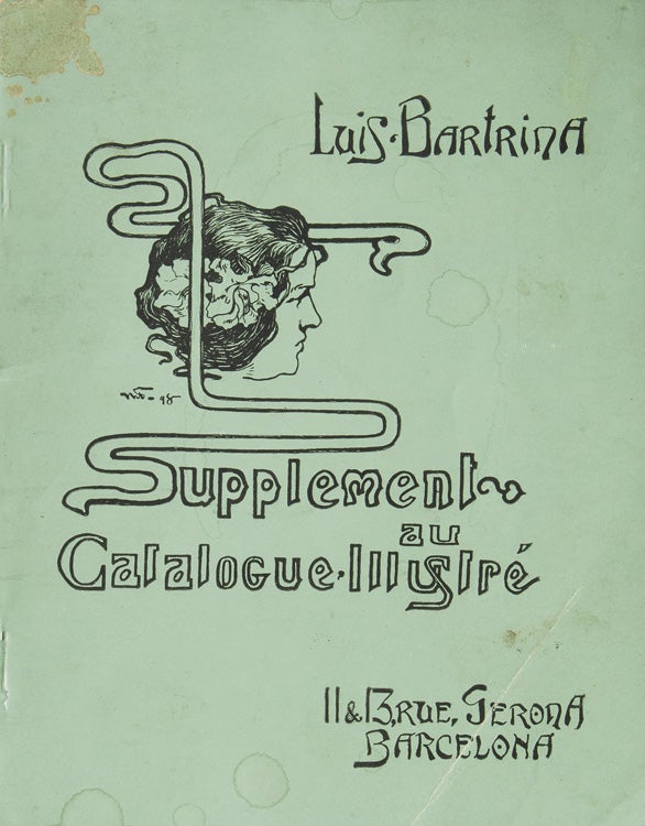 Item #238838 Supplement au Catalogue Illustré [cover title]. Premier Supplement. Posters, Luis Bartrina.