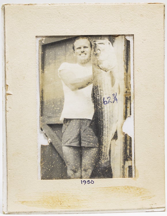 Collection of Photographs of Gardner D. Marsh, prize-winning salt water angler of Eel Point, Nantucket