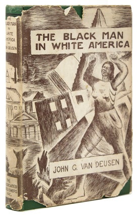 Item #23907 The Black Man in White America. John G. Van Deusen