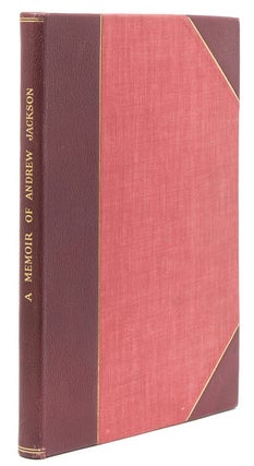 Item #239125 A Memoir of Andrew Jackson Africanus ... In Affectionate Memory of Long and Faithful...