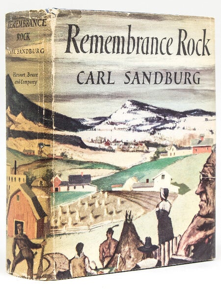 Item #239411 Remembrance Rock. Carl Sandburg.