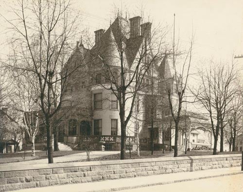 Item #239508 Photograph of "CLAYTON", the Frick family mansion in Pittsburgh. Henry Clay Frick.