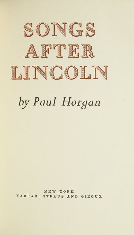Songs after Lincoln