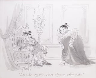 Item #24090 New Yorker cartoon: original ink and wash drawing, signed “Frascino”, with...