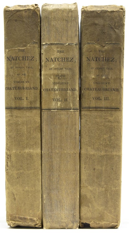 Item #240903 The Natchez; an Indian Tale …. François-René Chateaubriand, Viscount de.
