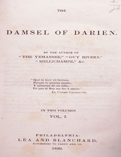 The Damsel of Darien