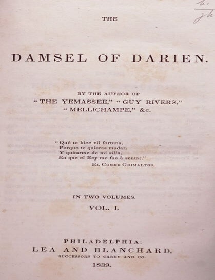 The Damsel of Darien