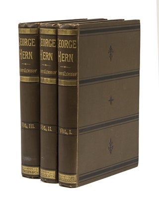 Item #241796 George Hern. A Novel. By Henry Glemham. in Three Volumes. Harry Read Allen