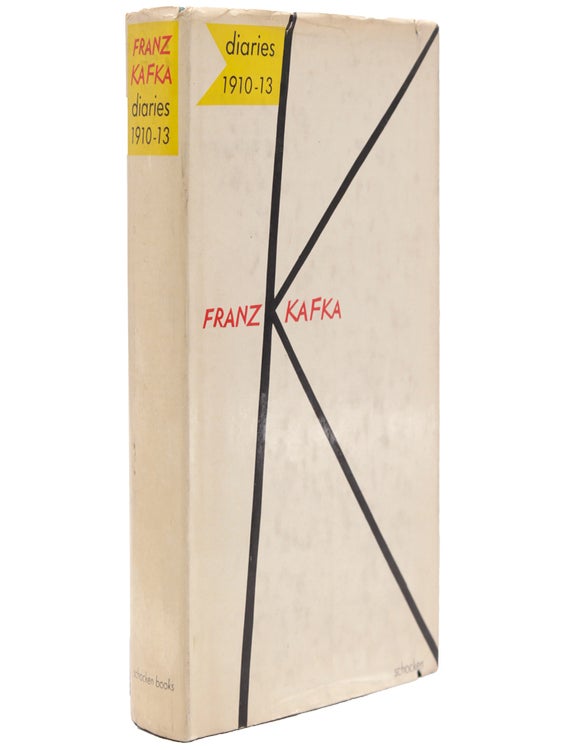 The Diaries of Franz Kafka 1910-1913. [Translated by Joseph Kresh.]