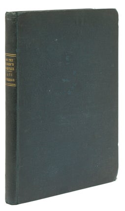 Item #242273 On the Queen’s Service, a Tale of Many Lands. J. J. G. Bradley, pseud. James Skipp...
