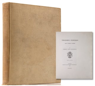 Item #242465 Virginibus Puerisque and Other Papers. Robert Louis Stevenson