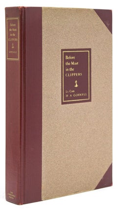 Item #242764 Before the Mast in the Clippers. Harpur Allen Gosnell