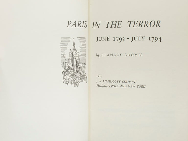 Paris in the Terror June 1793-July 1794