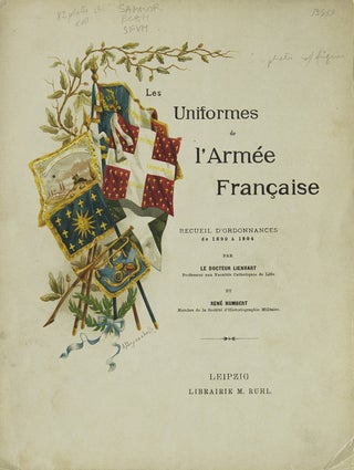 Item #24286 A collection of 44 Colored plates from “Les Uniformes de l'Armée Française....