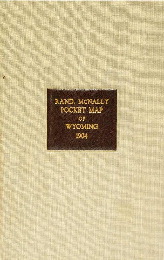 Rand McNally & Co.'s Indexed County and Township Pocket Map and Shipper's Guide of Wyoming accompanied by a new and original compilation and ready reference index, showing in actual detail the entire railroad system