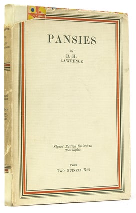 Item #24298 Pansies. D. H. Lawrence