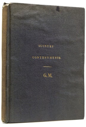 Item #243817 Country Contentments: or, The Husbandmans Recreations. Contayning the wholesome...