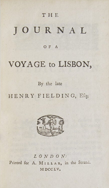 The Journal of a Voyage to Lisbon ..