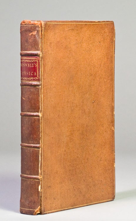 Item #244330 An Account of Corsica, The Journal of a Tour to that Island and memoirs of Pascal Paoli. James Boswell.