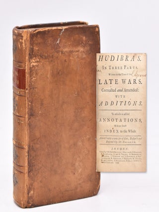 Item #245345 Hudibras. In Three Parts. Written in the Time of the Late Wars. Corrected and...