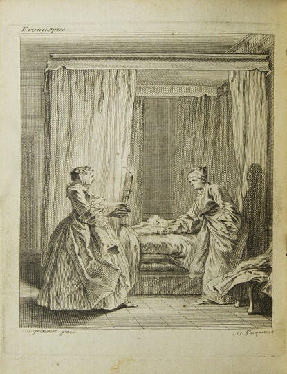 Histoire de Tom Jones, ou L'Enfant Trouv&eacute;. Traduction de l'Anglois de M. Fielding par L.D.L.P. [Pierre Antoine de La Place]. Enrichie d'estampes dessin&eacute;es par M. Gravelot